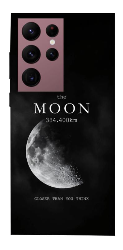 Чехол itsPrint The moon для Samsung Galaxy S22 Ultra, космос, купить оптом с доставкой