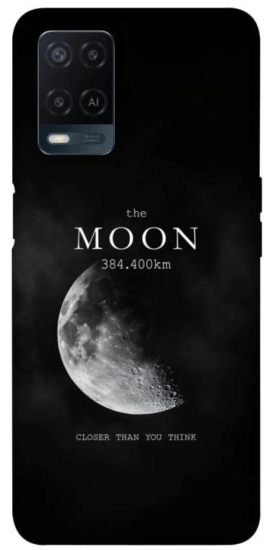 Чехол itsPrint The moon для Oppo A16s / A16, космос, купить оптом с доставкой