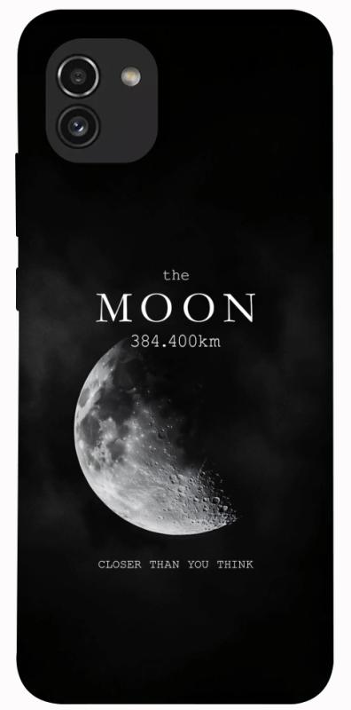 Чохол itsPrint The moon для Samsung Galaxy A03, космос, купити оптом з доставкою