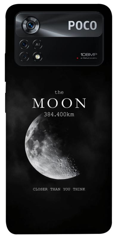 Чехол itsPrint The moon для Xiaomi Poco X4 Pro 5G, космос, купить оптом с доставкой