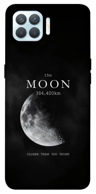 Чехол itsPrint The moon для Oppo F17 Pro, космос, купить оптом с доставкой