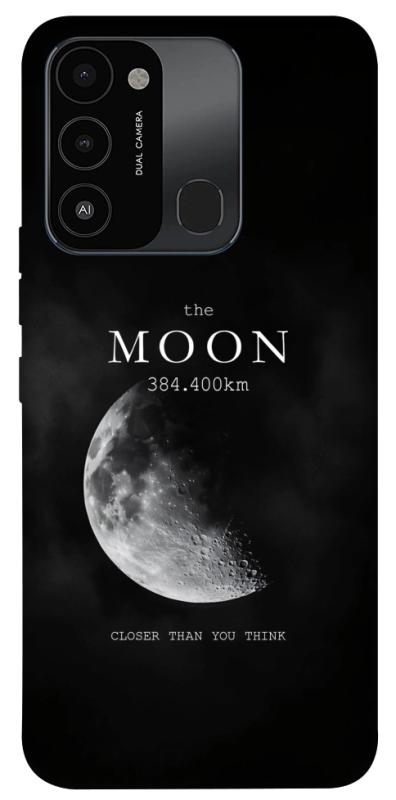 Чехол itsPrint The moon для TECNO Spark 8C, космос, купить оптом с доставкой