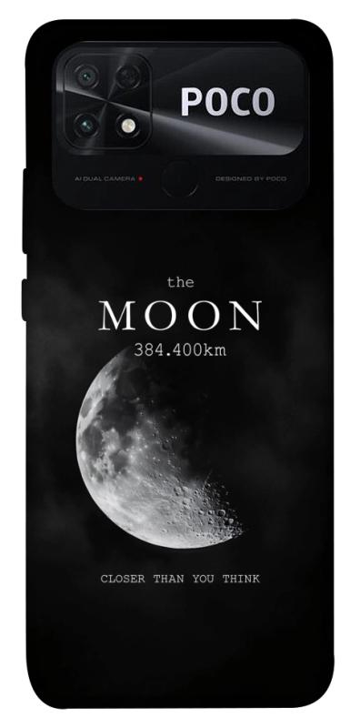 Чехол itsPrint The moon для Xiaomi Poco C40, космос, купить оптом с доставкой