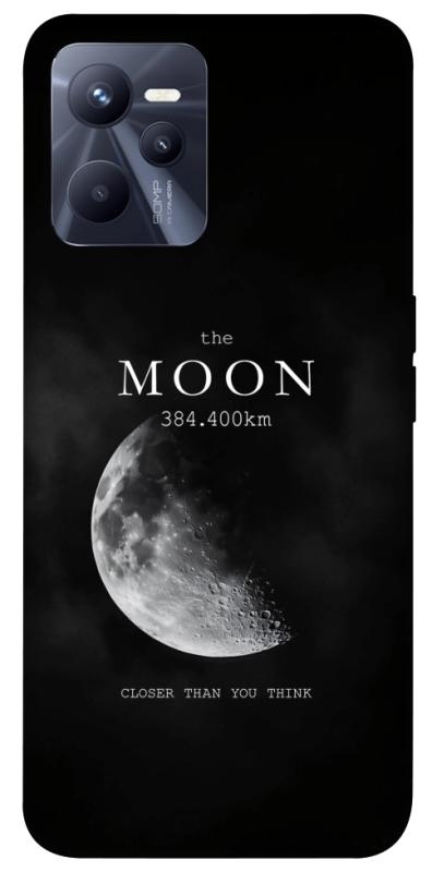Чехол itsPrint The moon для Realme C35, космос, купить оптом с доставкой