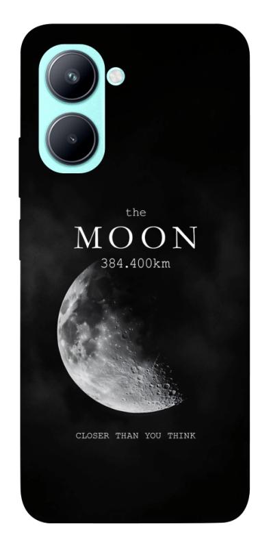 Чехол itsPrint The moon для Realme C33, космос, купить оптом с доставкой