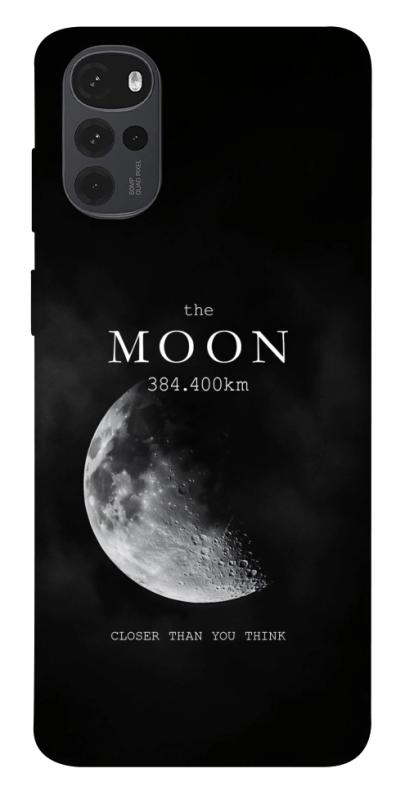 Чехол itsPrint The moon для Motorola Moto G22, космос, купить оптом с доставкой