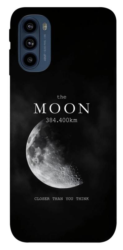 Чехол itsPrint The moon для Motorola Moto G41, космос, купить оптом с доставкой