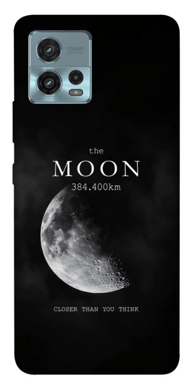 Чехол itsPrint The moon для Motorola Moto G72, космос, купить оптом с доставкой