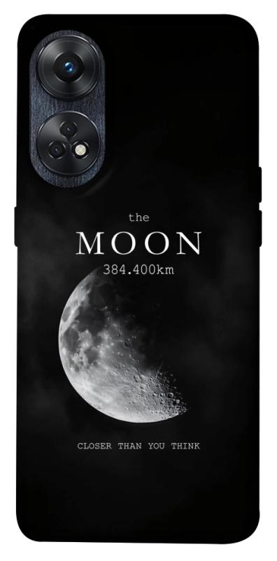 Чехол itsPrint The moon для Oppo Reno 8 T 4G, космос, купить оптом с доставкой
