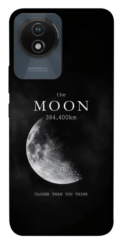 Чехол itsPrint The moon для Vivo Y02, космос, купить оптом с доставкой
