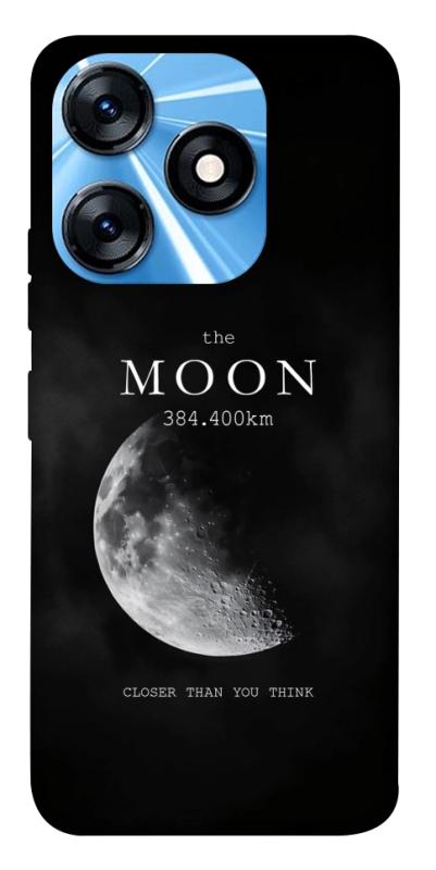 Чехол itsPrint The moon для TECNO Spark 10 Pro, космос, купить оптом с доставкой
