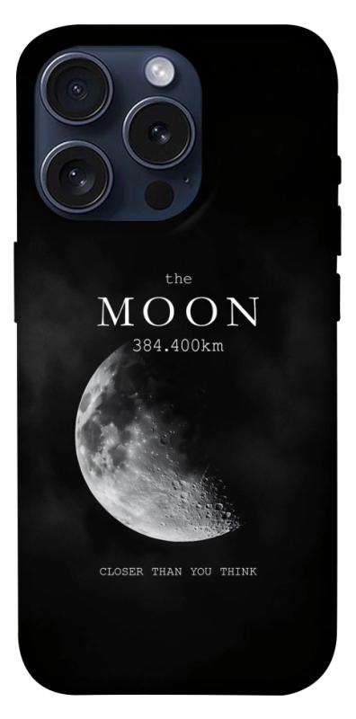 Чехол itsPrint The moon для Apple iPhone 15 Pro (6.1"), космос, купить оптом с доставкой