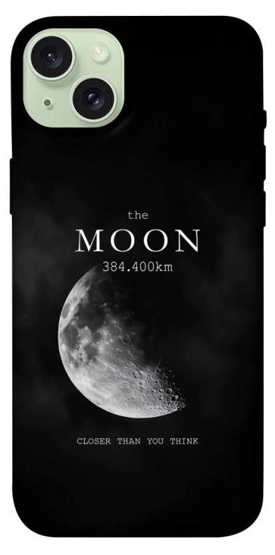 Чехол itsPrint The moon для Apple iPhone 15 Plus (6.7"), космос, купить оптом с доставкой