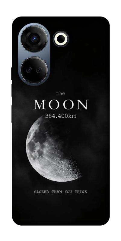 Чехол itsPrint The moon для TECNO Camon 20 Pro (CK7n), космос, купить оптом с доставкой