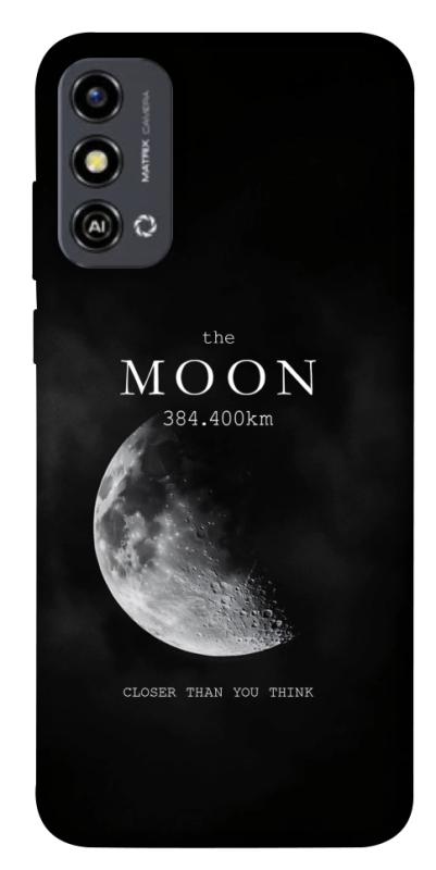 Чохол itsPrint The moon для ZTE Blade A53, космос, купити оптом з доставкою