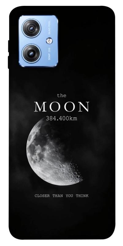 Чохол itsPrint The moon для Motorola Moto G84, космос, купити оптом з доставкою