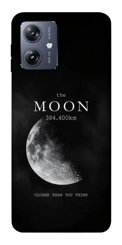 Чехол itsPrint The moon для Motorola Moto G54, космос, купить оптом с доставкой