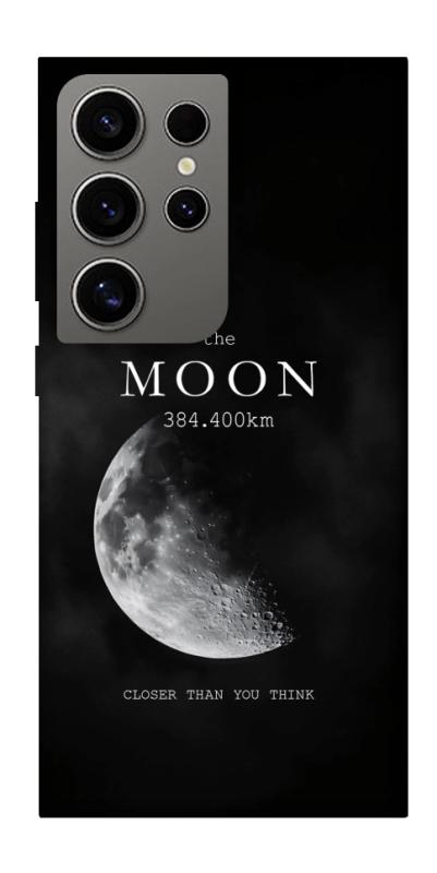 Чехол itsPrint The moon для Samsung Galaxy S24 Ultra, космос, купить оптом с доставкой