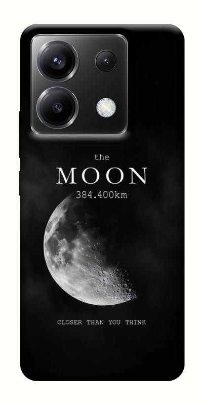 Чехол itsPrint The moon для Xiaomi Poco X6, космос, купить оптом с доставкой