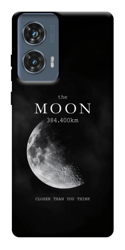 Чохол itsPrint The moon для Motorola Edge 50 Fusion, космос, купити оптом з доставкою