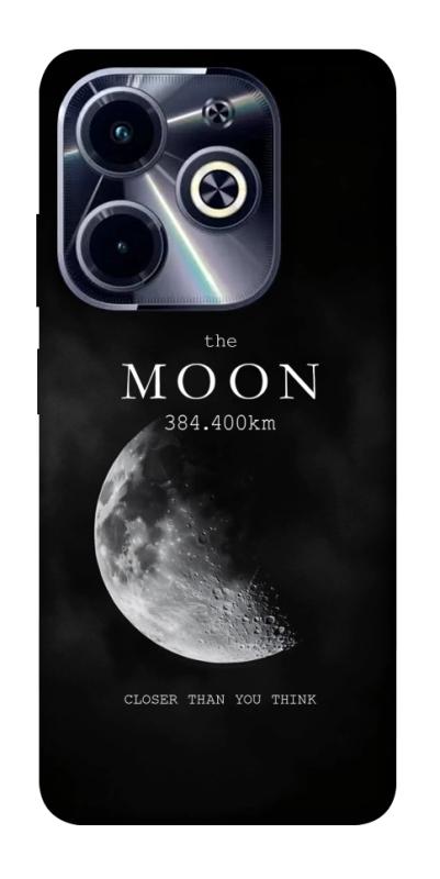 Чехол itsPrint The moon для Infinix Hot 40i, космос, купить оптом с доставкой