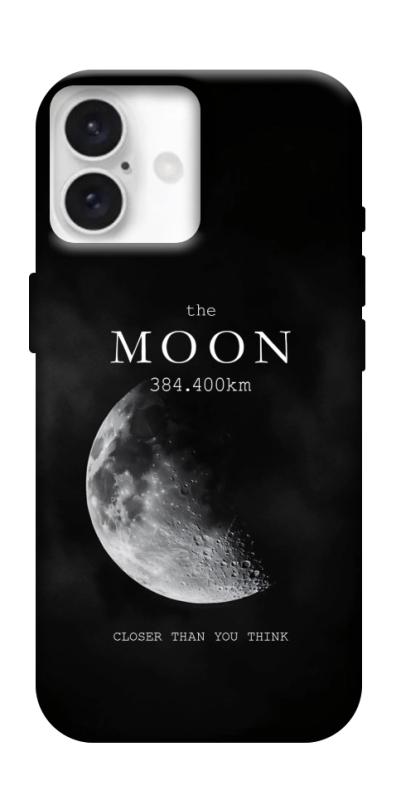 Чехол itsPrint The moon для Apple iPhone 16 (6.1"), космос, купить оптом с доставкой