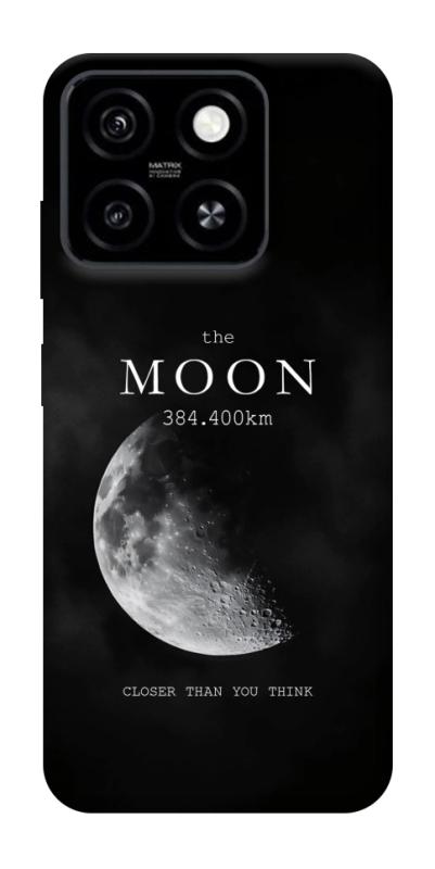 Чехол itsPrint The moon для ZTE Blade A55 4G, космос, купить оптом с доставкой