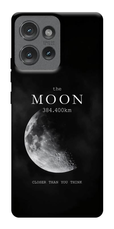 Чехол itsPrint The moon для Motorola Edge 50, космос, купить оптом с доставкой
