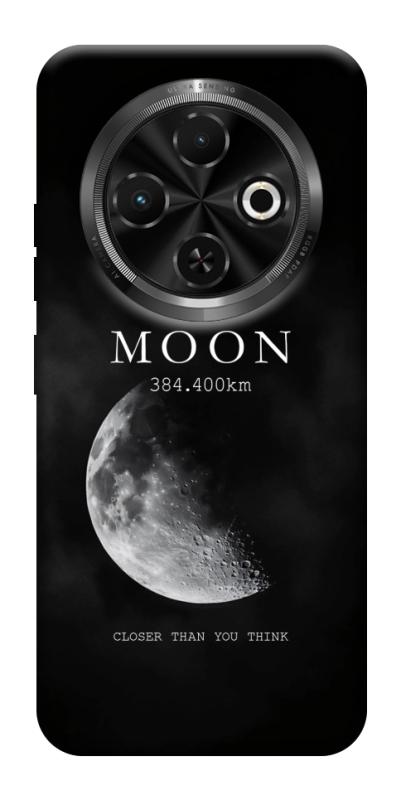 Чохол itsPrint The moon для TECNO Spark 30C, космос, купити оптом з доставкою