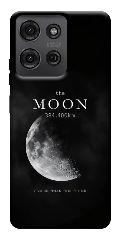 Чехол itsPrint The moon для Motorola Moto G75 5G, космос, купить оптом с доставкой