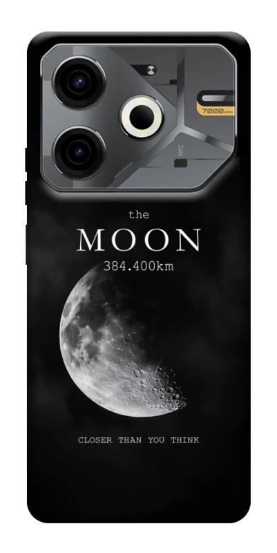 Чехол itsPrint The moon для TECNO Pova 6 Neo (LI6), космос, купить оптом с доставкой