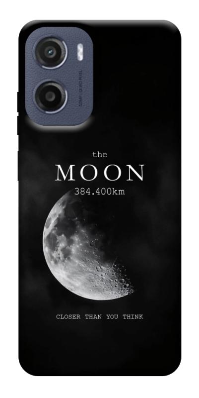Чехол itsPrint The moon для Motorola Moto G05, космос, купить оптом с доставкой