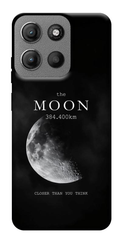 Чехол itsPrint The moon для Motorola Moto G15 4G, космос, купить оптом с доставкой
