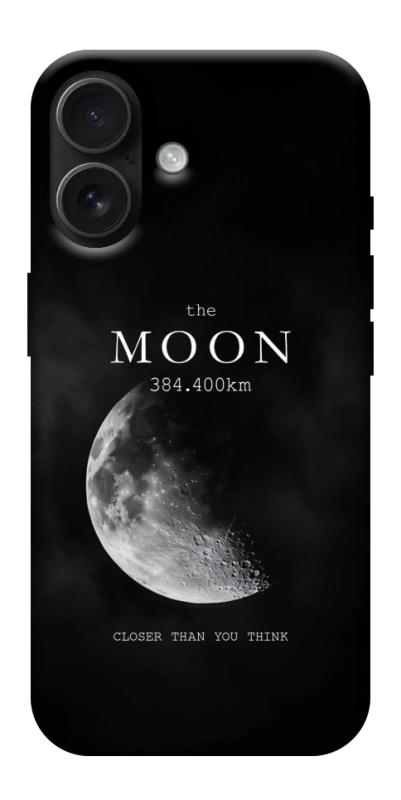 Чехол itsPrint The moon для Apple iPhone 17 (6.3"), космос, купить оптом с доставкой