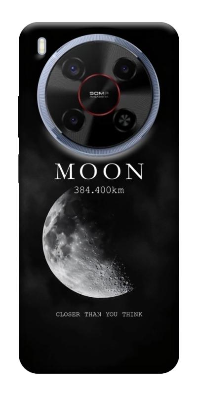 Чехол itsPrint The moon для ZTE Nubia V70 Max, космос, купить оптом с доставкой