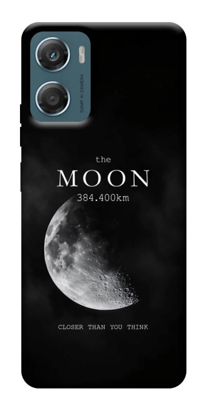 Чехол itsPrint The moon для Motorola Moto G06, космос, купить оптом с доставкой