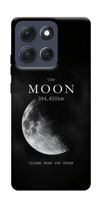 Чехол itsPrint The moon для Motorola Moto G86 Power, космос, купить оптом с доставкой