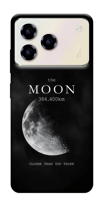 Чехол itsPrint The moon для ZTE Blade A76, космос, купить оптом с доставкой