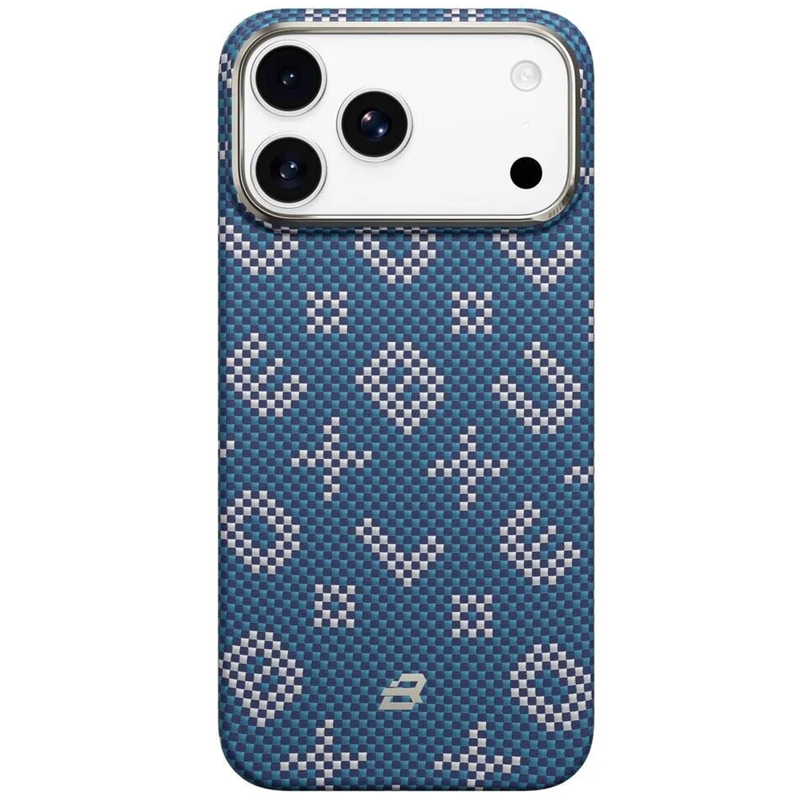 TPU+PC чехол Blueo Gilded Tactile Woven with Magnetic Fit для Apple iPhone 17 Pro (6.3"), Blue 1, TPU+PC, купить оптом с доставкой
