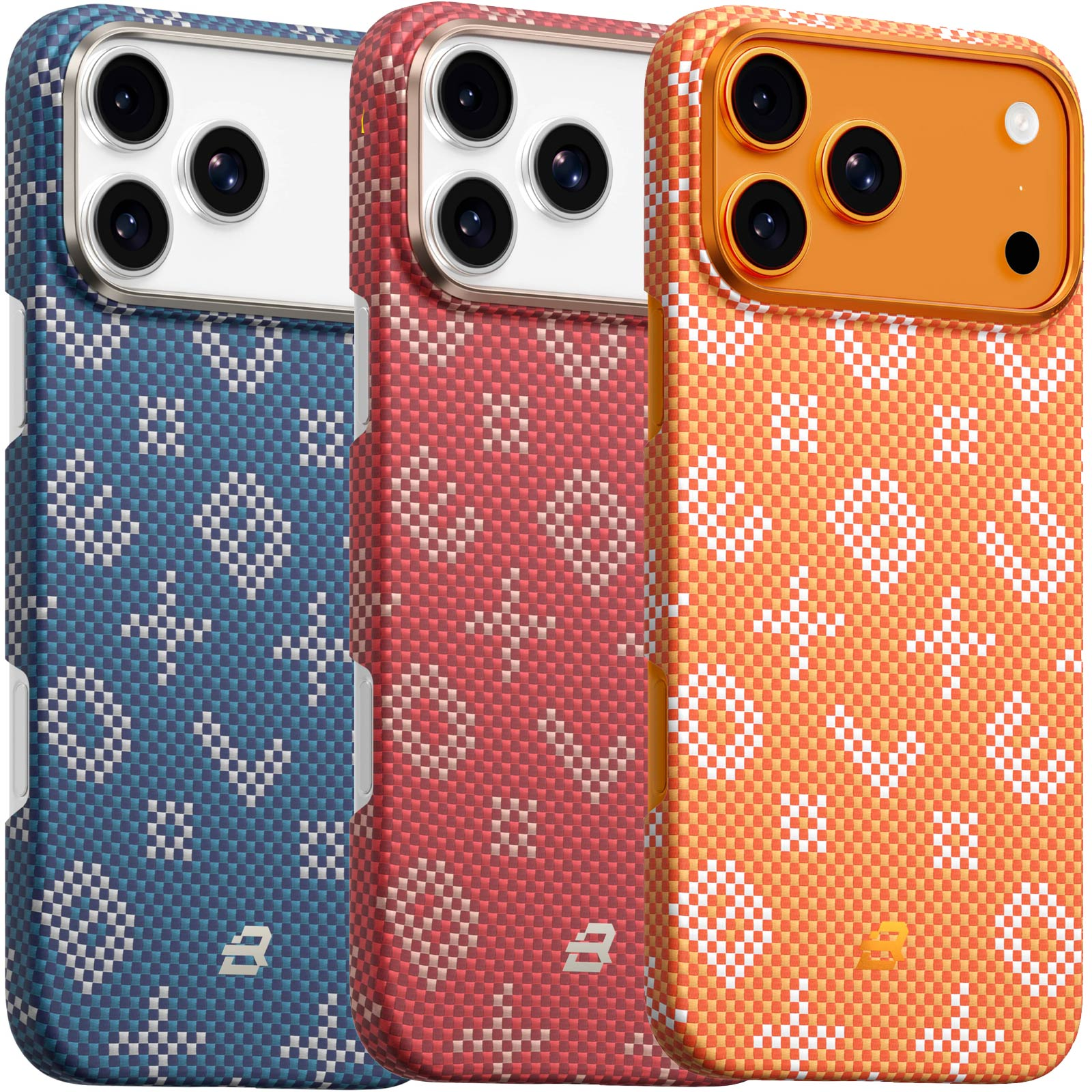 TPU+PC чехол Blueo Gilded Tactile Woven with Magnetic Fit для Apple iPhone 17 Pro Max (6.9"), TPU+PC, купить оптом с доставкой