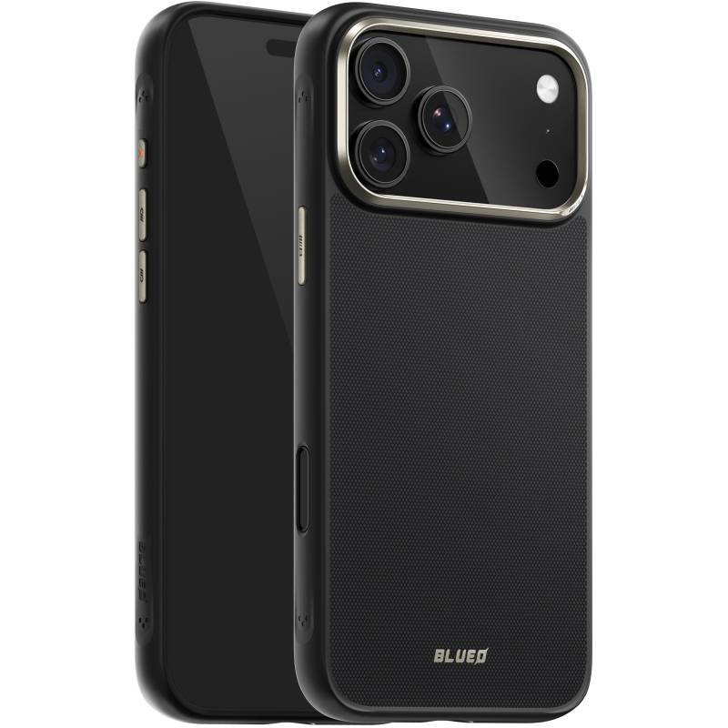 TPU+PC чехол Blueo Aramid Fiber with MagSafe для Apple iPhone 17 Pro (6.3) на картинке №1