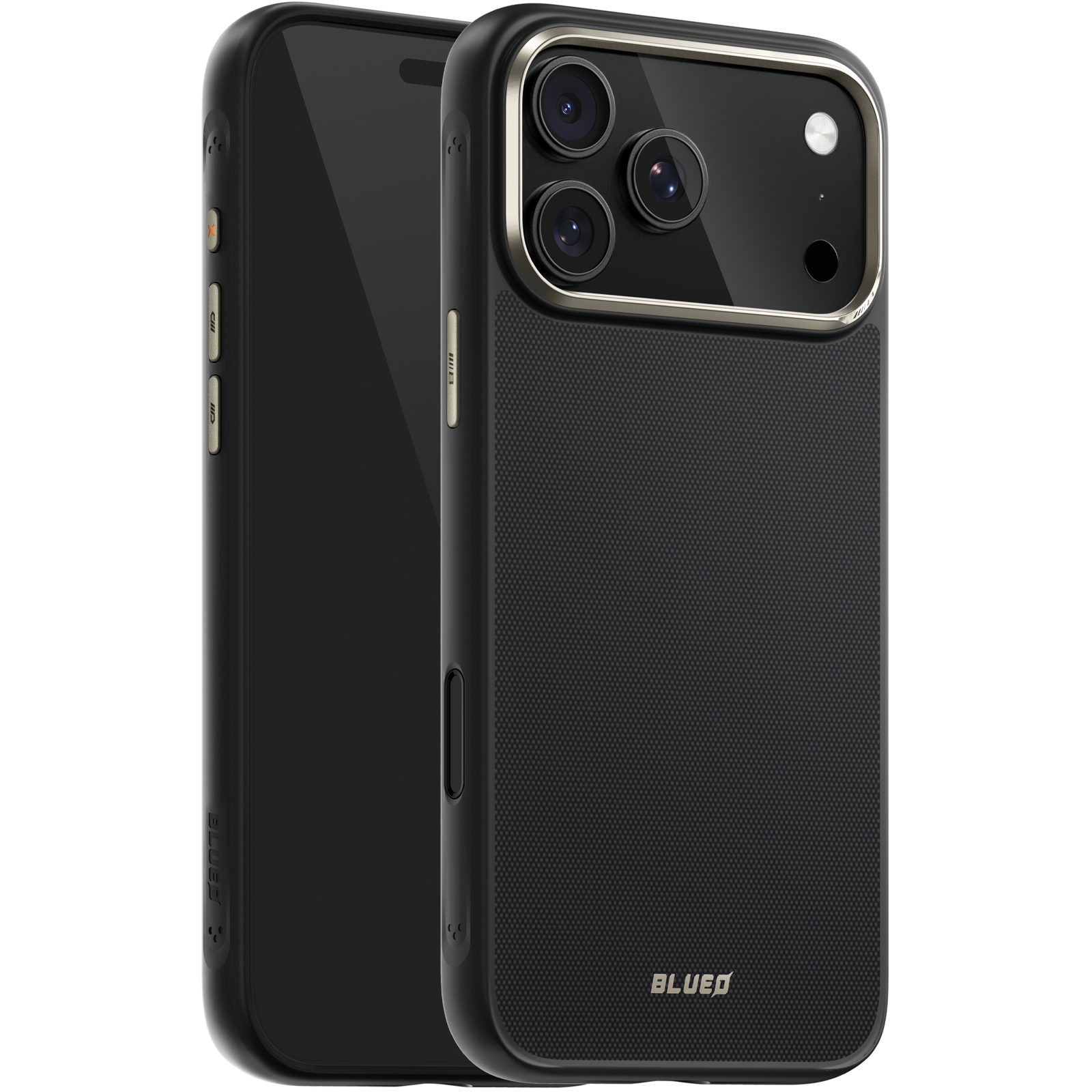 TPU+PC чехол Blueo Aramid Fiber with Magnetic Fit для Apple iPhone 17 Pro (6.3"), Black, TPU+PC, купить оптом с доставкой