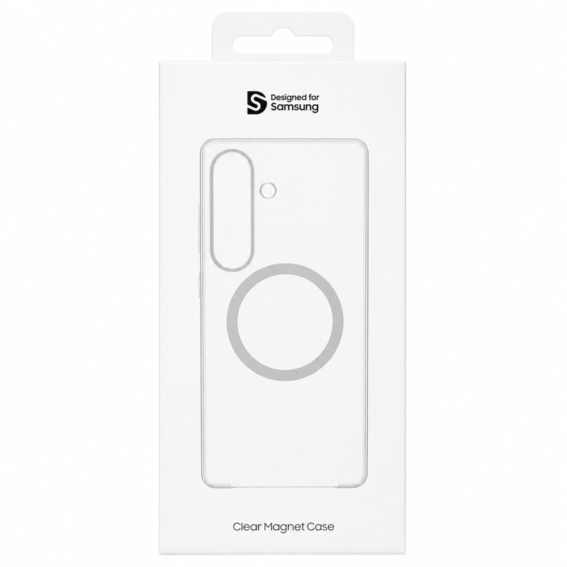 Чохол PC Clear Magnet Case (AAA) with MagSafe для Samsung Galaxy S26 на малюнкі №5