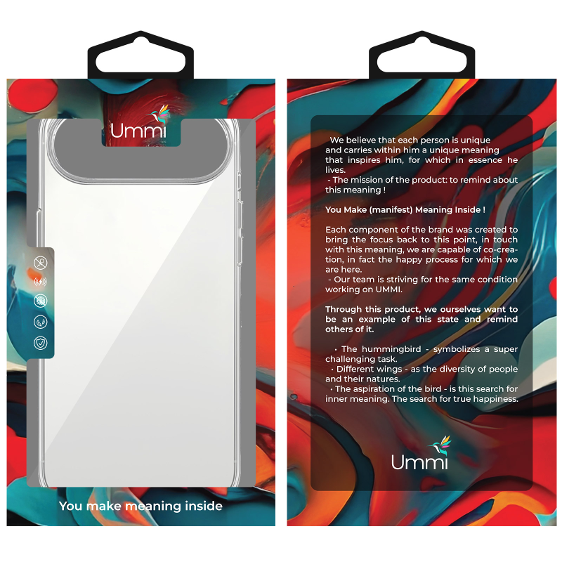Чехол TPU Ummi transparent для Apple iPhone 17 Air (6.5"), Clear 1, TPU, купить оптом с доставкой