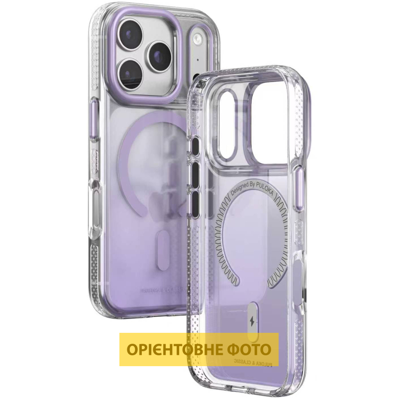 Чохол TPU+PC Puloka Resplendent with Magnetic Fit для Apple iPhone 17 (6.3) на малюнкі №2
