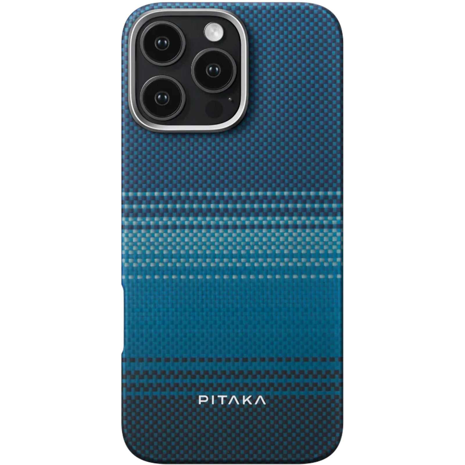 Чехол Aramid Fiber PTK Premium with MagSafe (NFC) для Apple iPhone 16 Pro (6.3"), Moonrise 1, Карбон, купить оптом с доставкой
