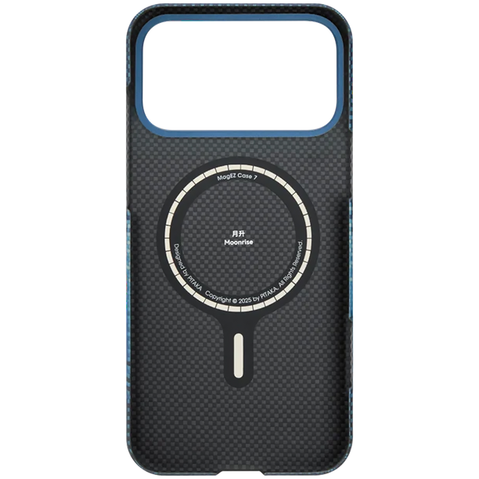 Чехол Aramid Fiber PTK Premium with MagSafe (NFC) для Apple iPhone 17 Pro Max (6.9"), Moonrise 2, Карбон, купить оптом с доставкой