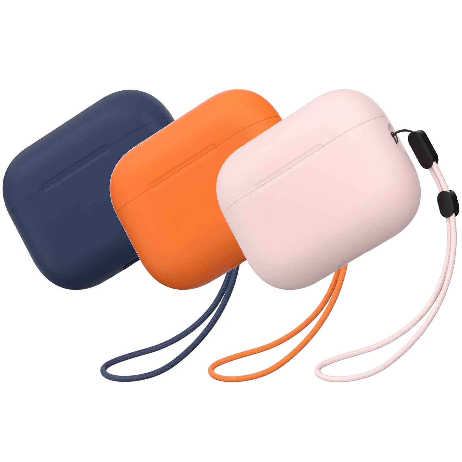 Силиконовый футляр BlueO Liquid silicone для наушников Airpods Pro 3, Силикон, купить оптом с доставкой