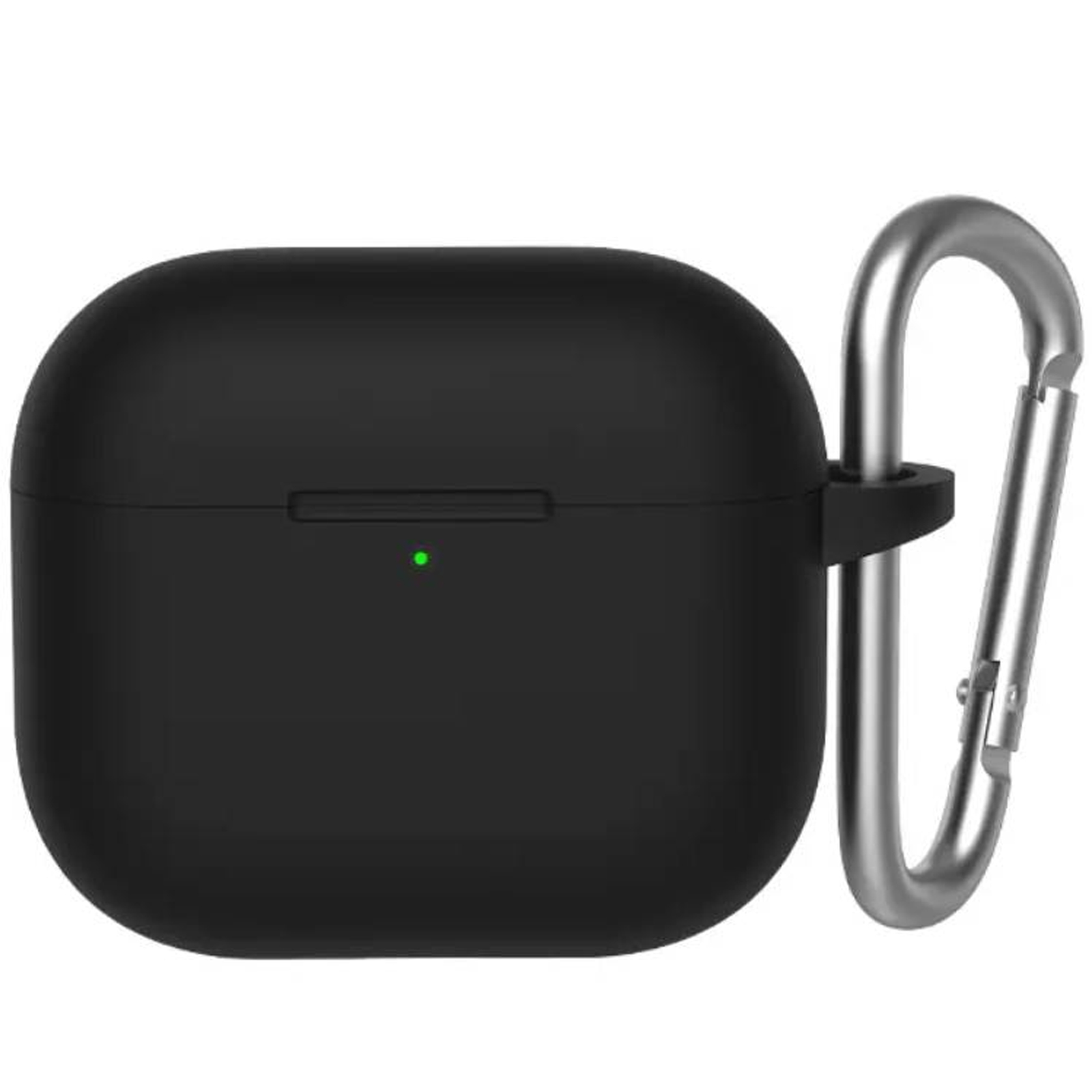 Силиконовый футляр BlueO Liquid silicone для наушников Airpods 4, Black, Силикон, купить оптом с доставкой