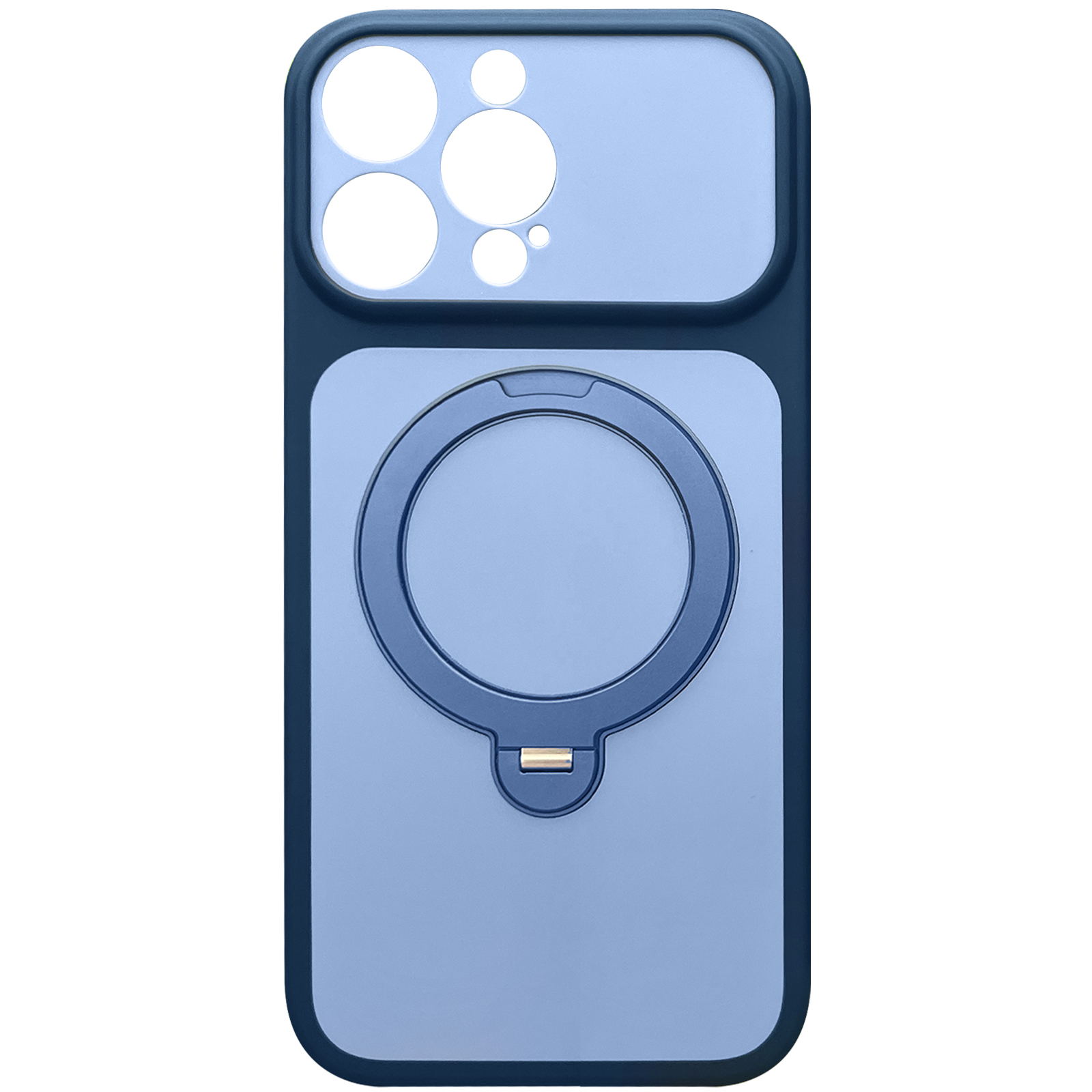 Чехол Ummi Full Camera with MagSafe HQ Ring для Apple iPhone 13 Pro Max (6.7"), Navy Blue, TPU+PC, купить оптом с доставкой